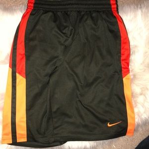 Dri-Fit Gray-Red and Orange sides, Nike Shorts